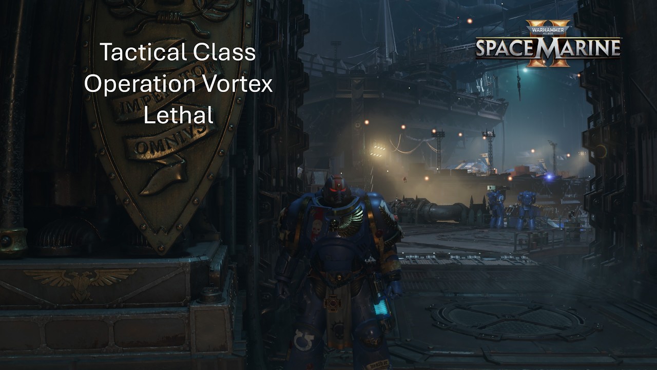 Space Marine 2, PS5, Tactical Class, Operation Vortex (Lethal)