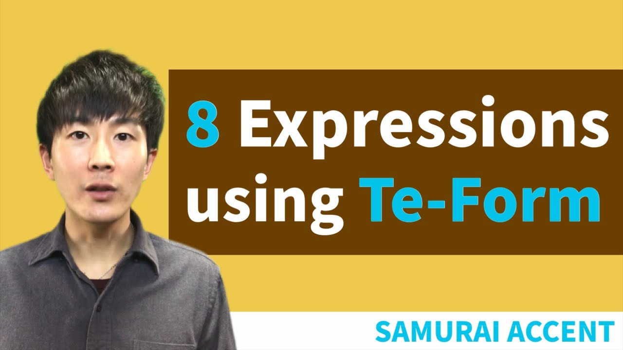 8 Expressions using Te-Form in Japanese