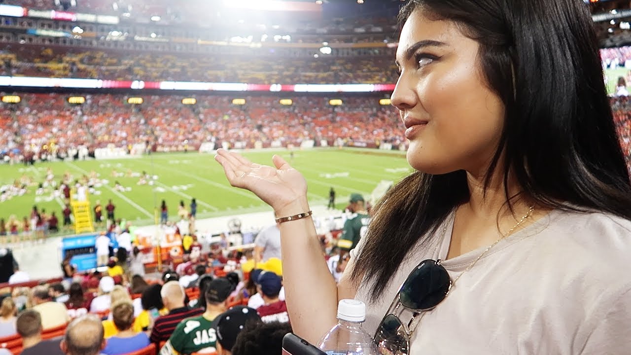 TOOK MY GIRLFRIEND TO A REDSKINS GAME!