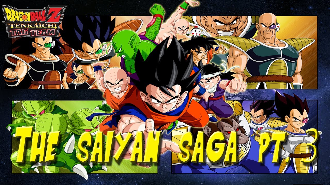 DBZ Tenkaichi Tag Team - The Saiyans Arrive!