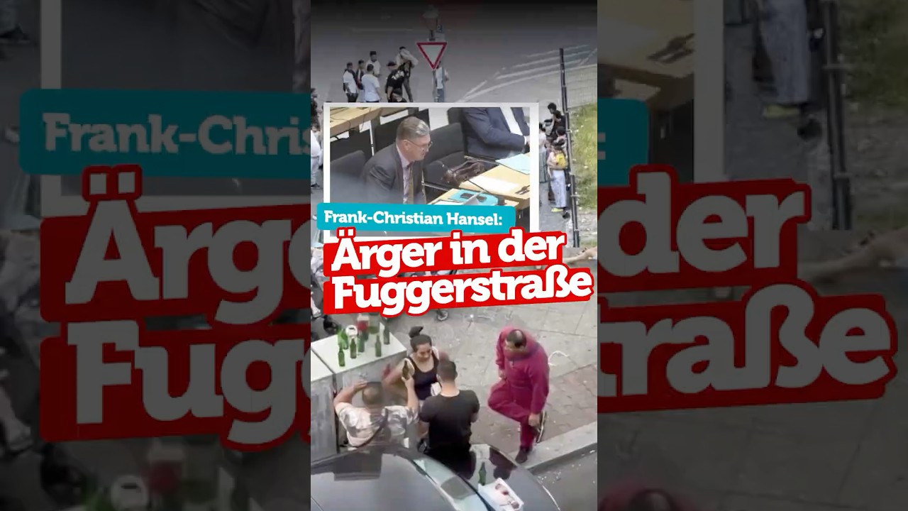 &Auml;rger in der Fuggerstra&szlig;e in Berlin-Sch&ouml;neberg