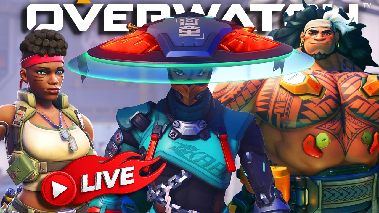 🔴 LIVE | OVERWATCH - FIRST RANKED STADIUM RUN! Where Will We Place? 👀