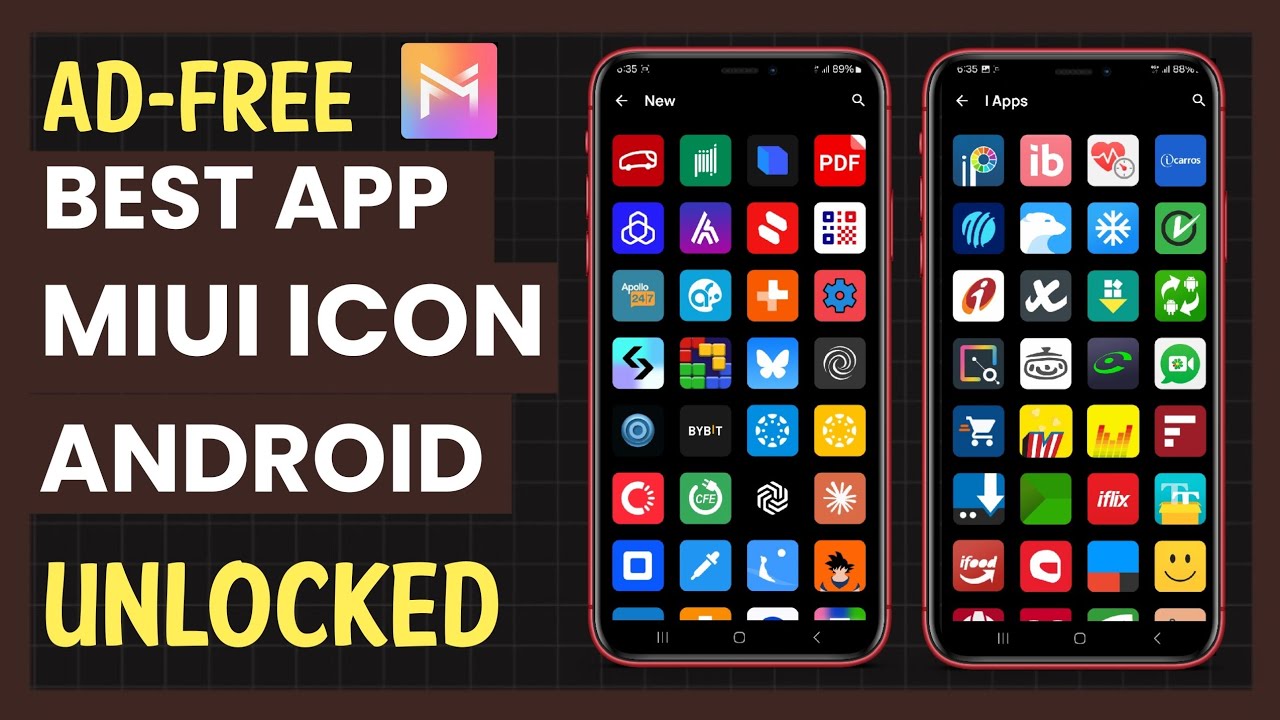 Best Free MIUI ICON PACK App for Android