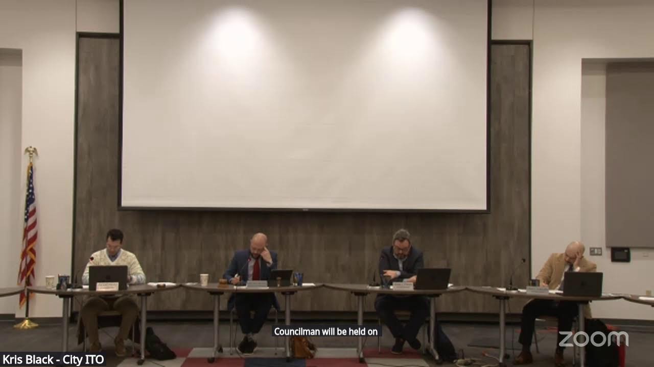 City of Williamsport City Council Meeting - 1/8/26