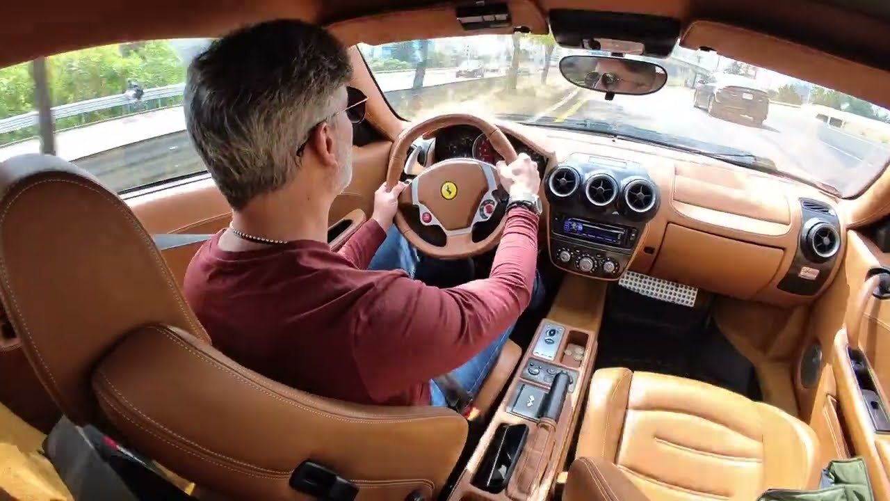 Ferrari F430 saliendo a carretera @f430_pinto