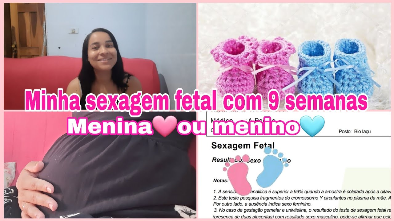 MINHA SEXAGEM FETAL COM 9 SEMANAS| MENINA OU MENINO? QUARTO BEBÊ 🩷🩵🤰