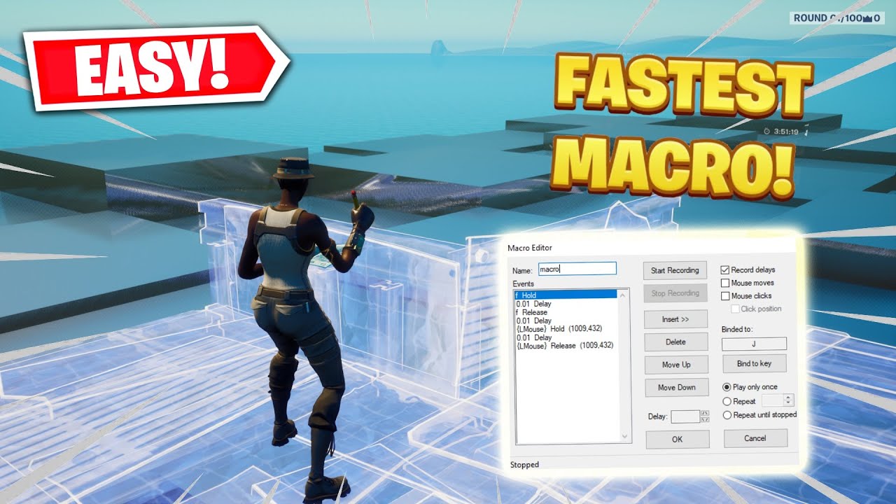 Как настроить и использовать макросы в Fortnite, глава 4, сезон 2! (БЕЗУМИЕ)