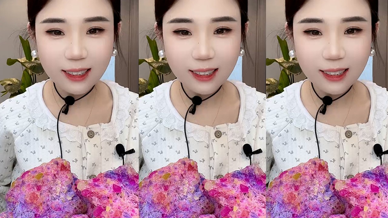 only YY ASMR - Ice Eating ASMR- Freezer Frost Eating ❄️❄️❄️