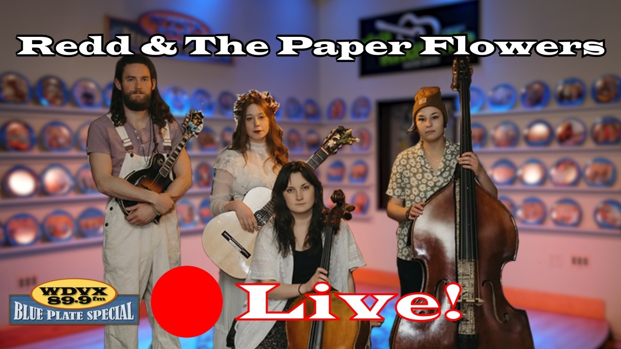 Redd and The Paper Flowers - Live on The WDVX Blue Plate Special 02/13/2026