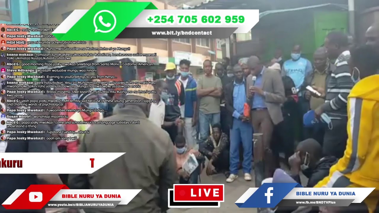Mjini Nakuru | Live