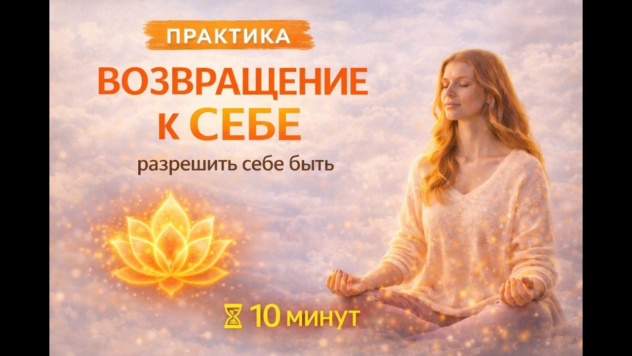 Возвращение к себе | Практика разрешить себе быть