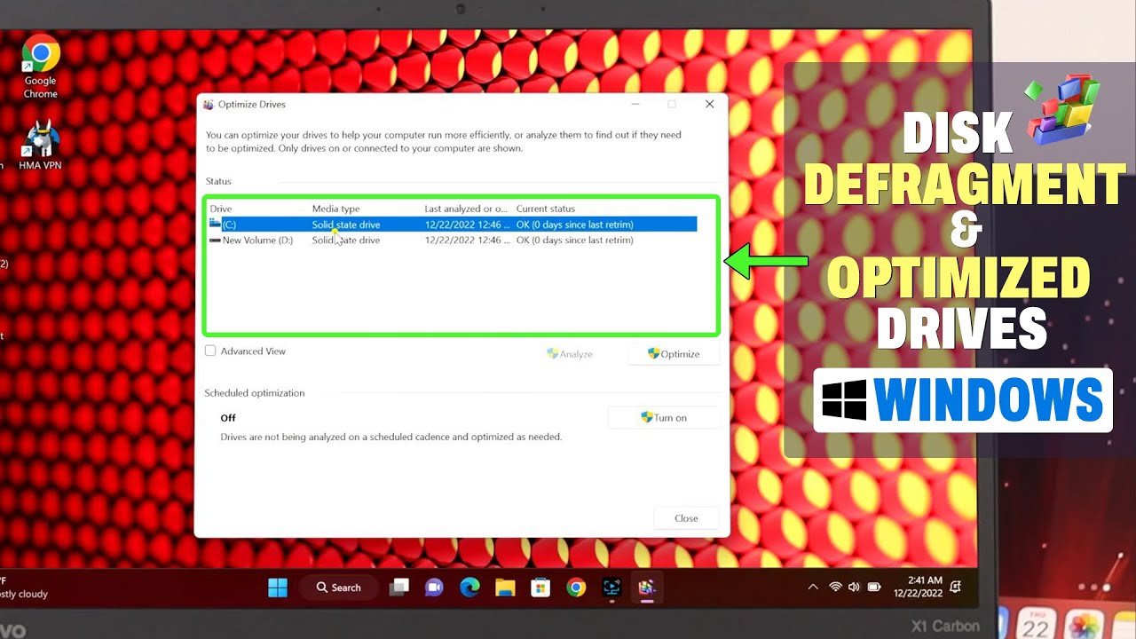 Windows 11: Disk Defragment & Drive Optimization Tutorial!
