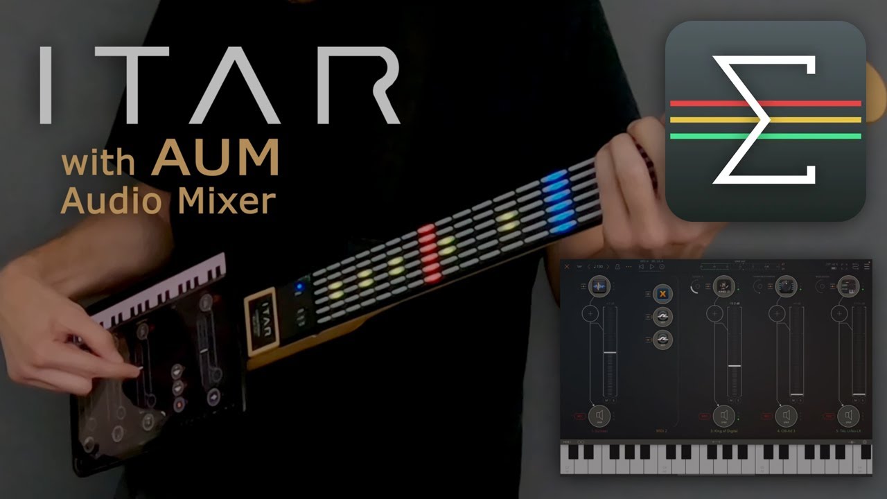 Using the ITAR with AUM Audio Mixer - Arpeggiator Layers