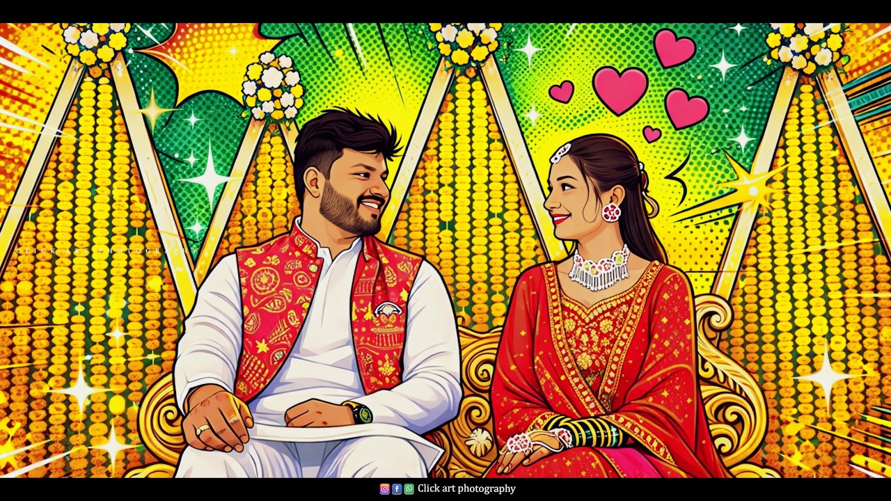Sunil Kumar & Sakshi's || 2026 Best Haldi Highlights || By Click art photography899   AI Moments ...