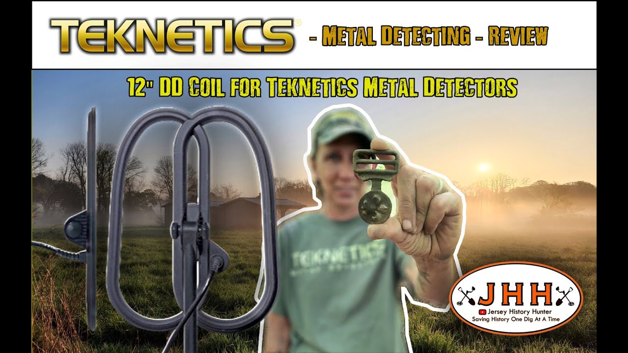 Teknetics 12inch DD Coil Review and Dig | Metal Detecting Large Coil