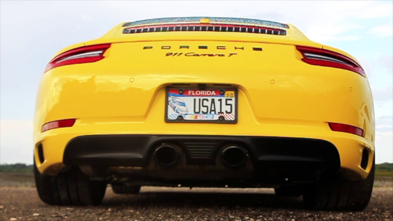Porsche 911 Carrera T PSE Sports Exhaust VS Base Carrera Fabspeed Exhaust Tone