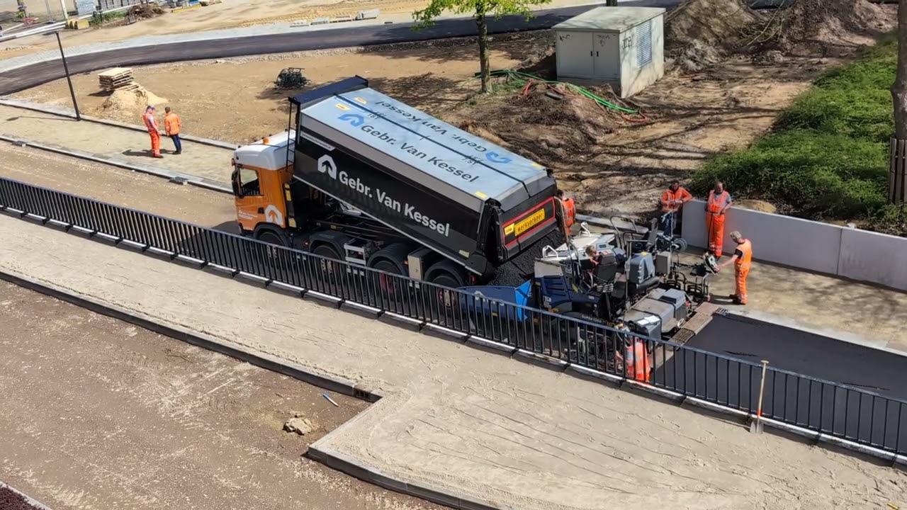Asfalteren Westtunnel Ede - 6 | Atlas van Ede