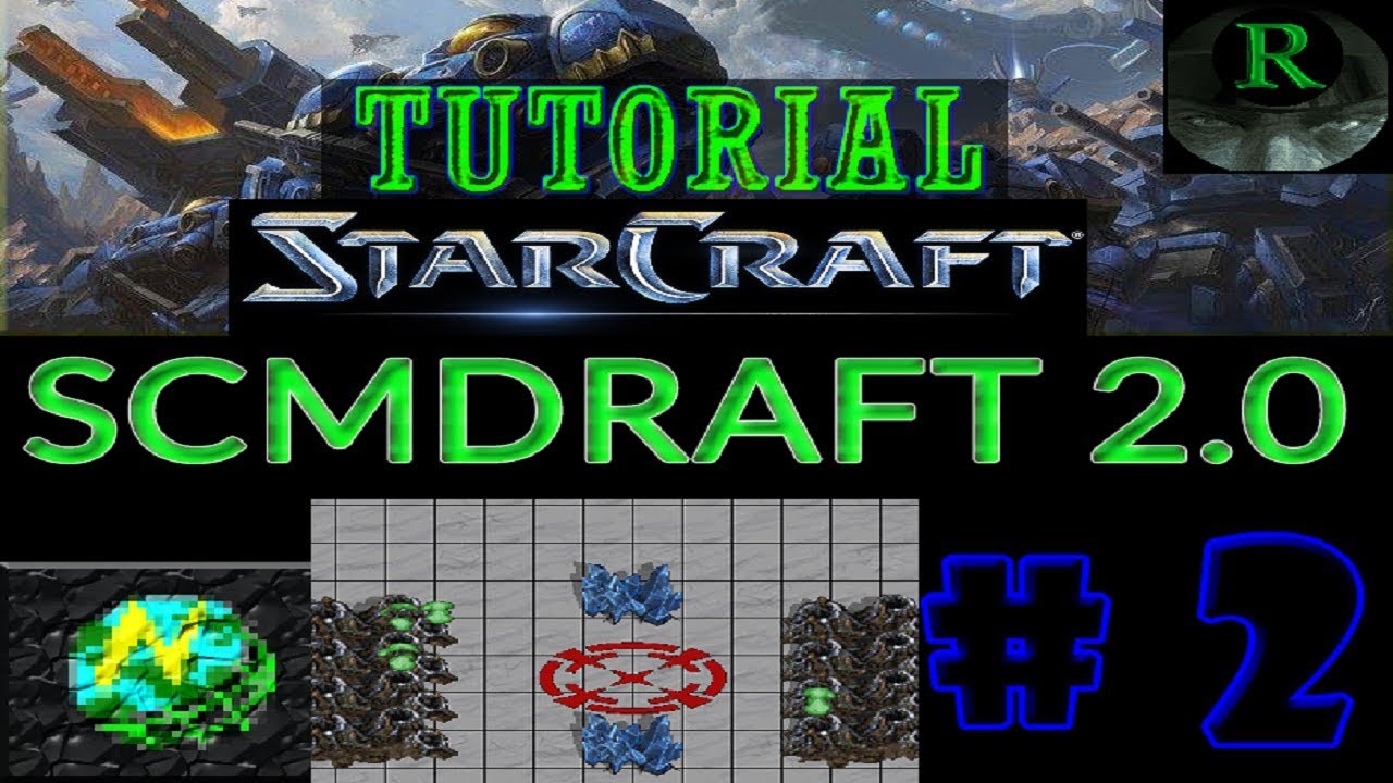 STARCRAFT - TUTORIAL: Mapas [Scmdraft] #02_SIMETRIA_Y_FASTEST