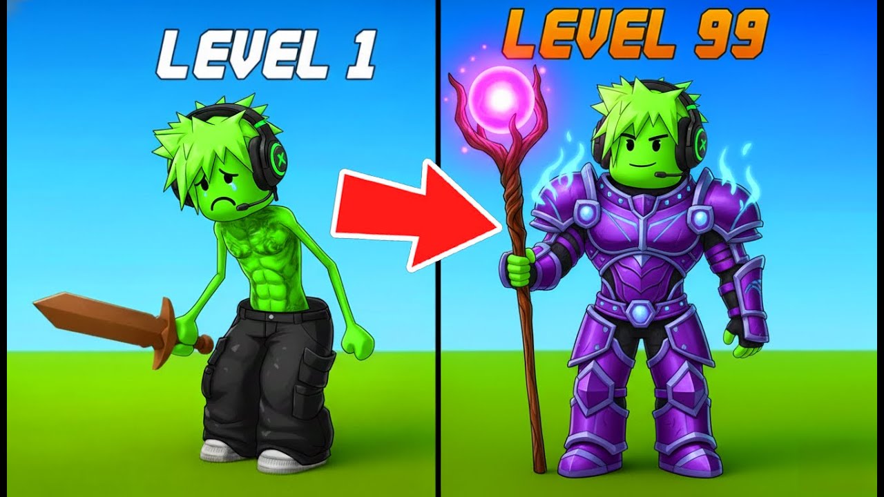 Every Second +1 Skill Point To Become A Master Warrior in Roblox