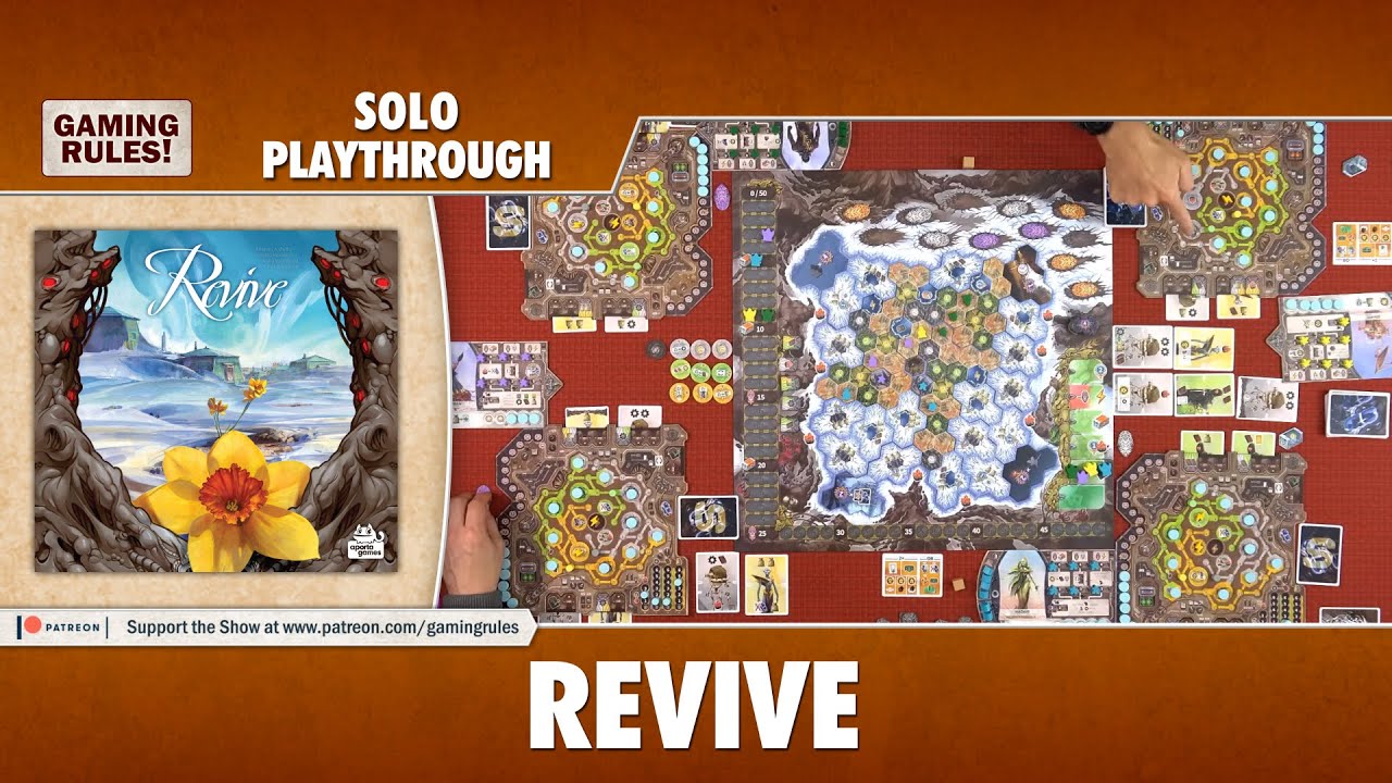 REVIVE - Solo Playthrough & Review