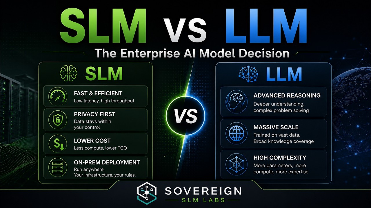 SLM vs LLM Explained: The Enterprise AI Model Decision