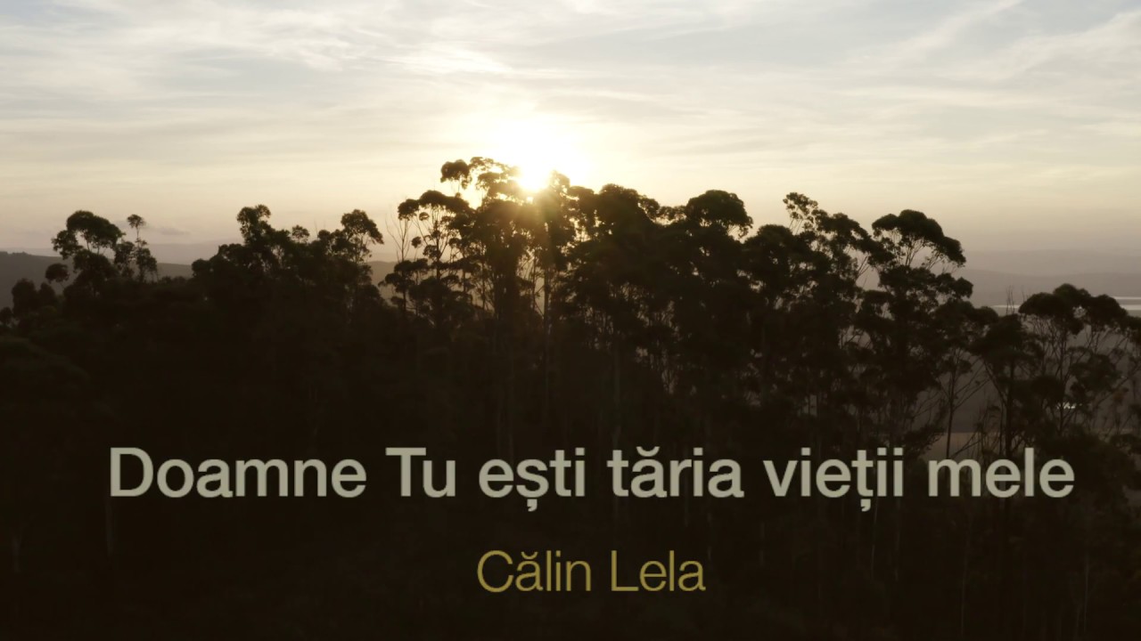 Calin Lela - Doamne Tu esti taria vietii mele