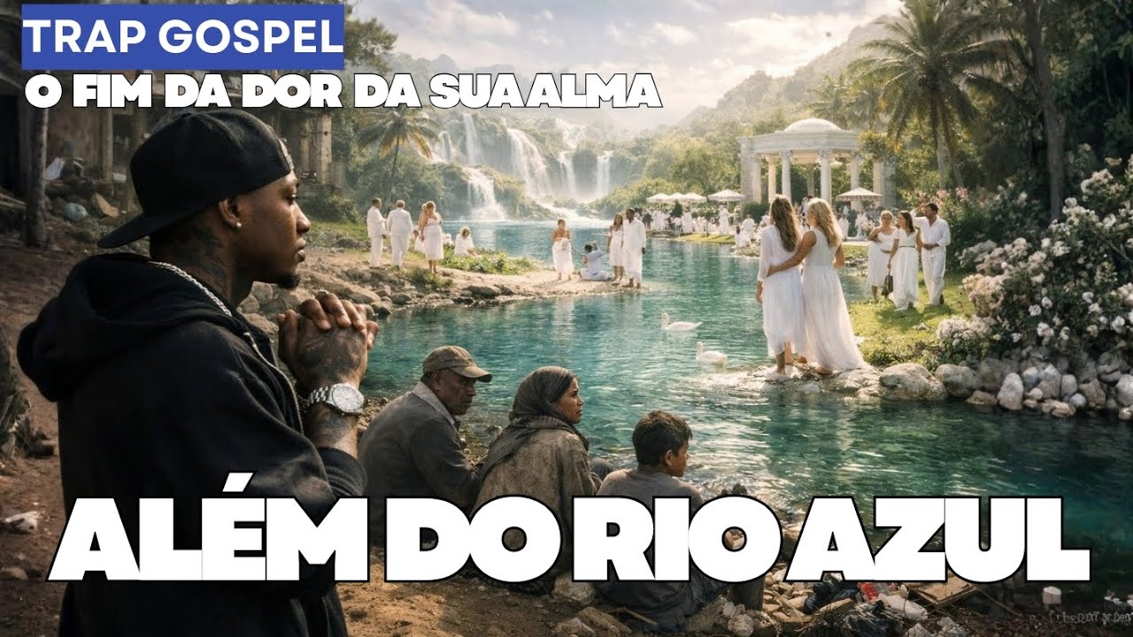 🕊️TRAP GOSPEL - ALÉM DO RIO AZUL (Versão Adaptada Emocionante) Fé e Louvor