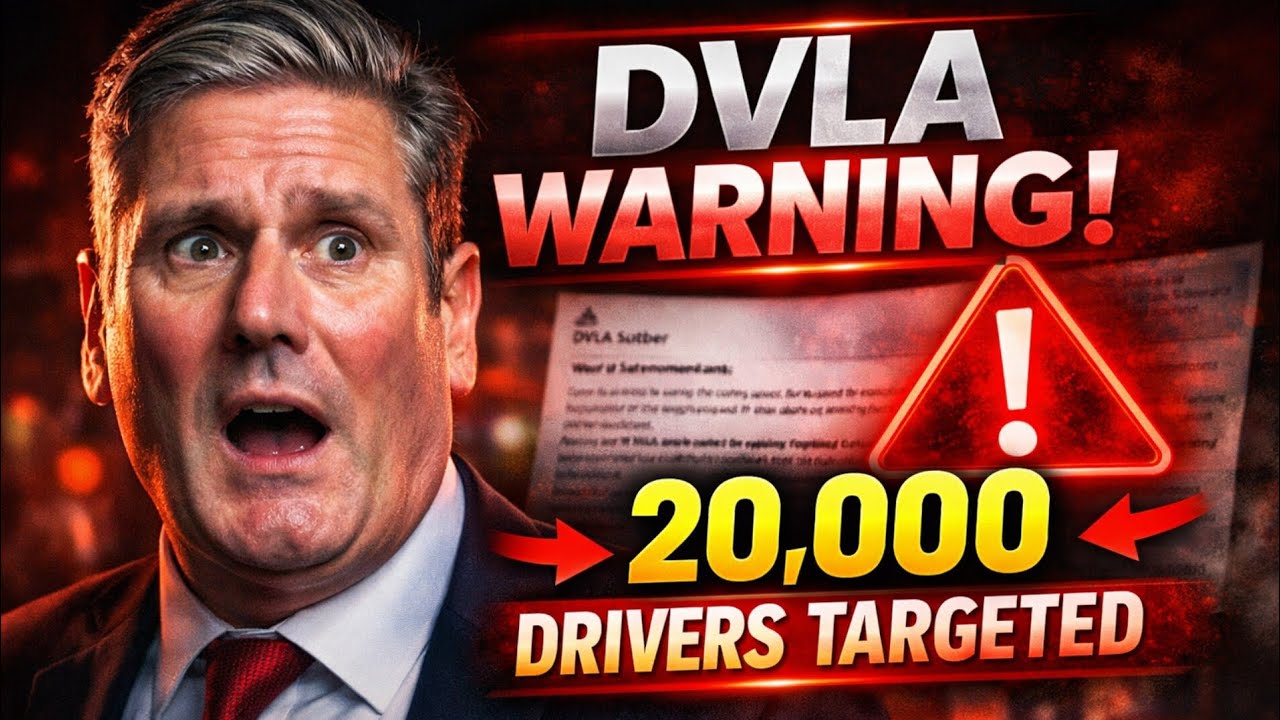 DVLA WARNING: 20,000 UK Drivers Targeted Right Now!