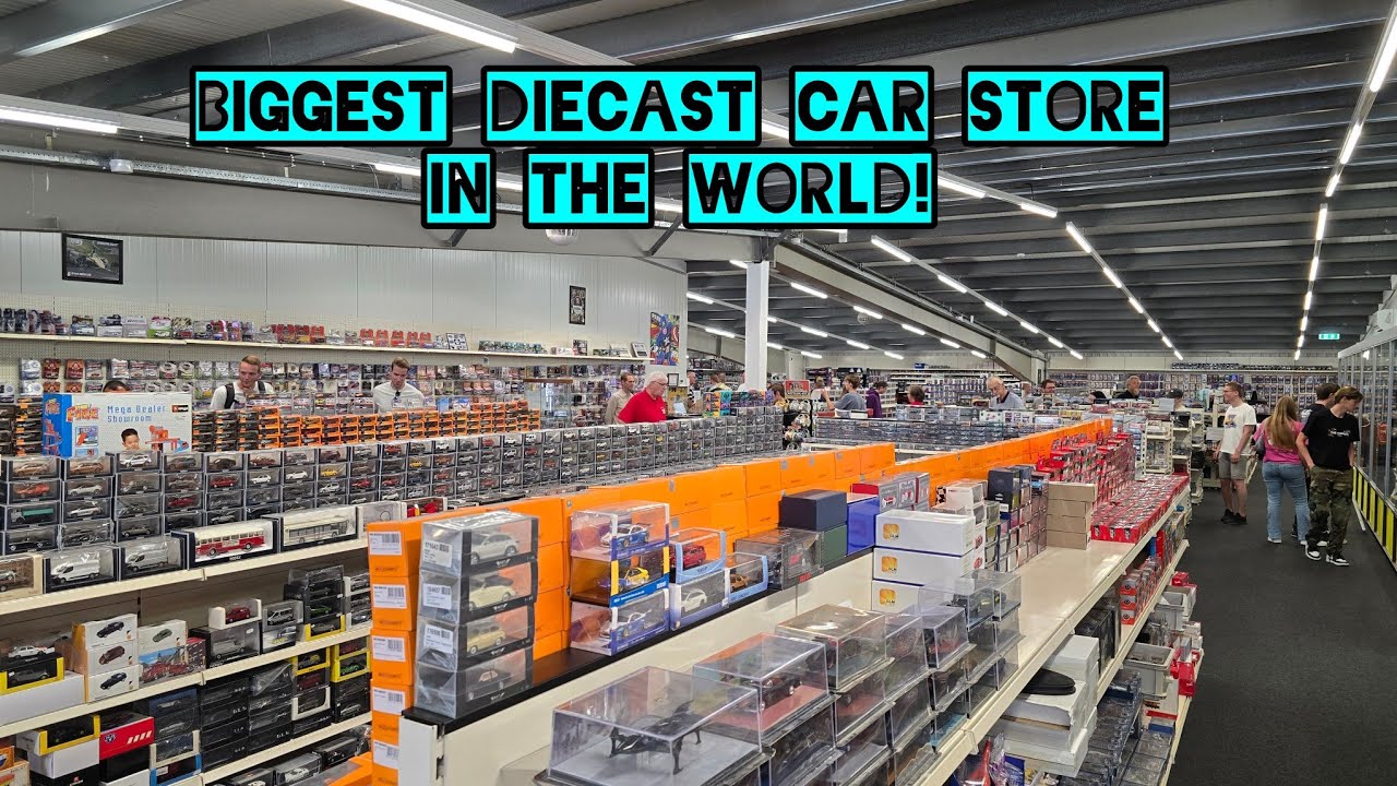 It's Crazy Big! Biggest Diecast Car store in the world, Tom's! Diecast car Heaven.