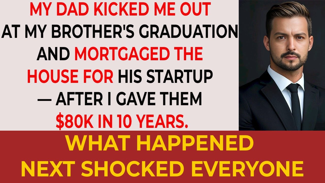 Dad Kicked Me Out and Mortgaged the House for My Brother After I Gave Them $80K in 10 Years!