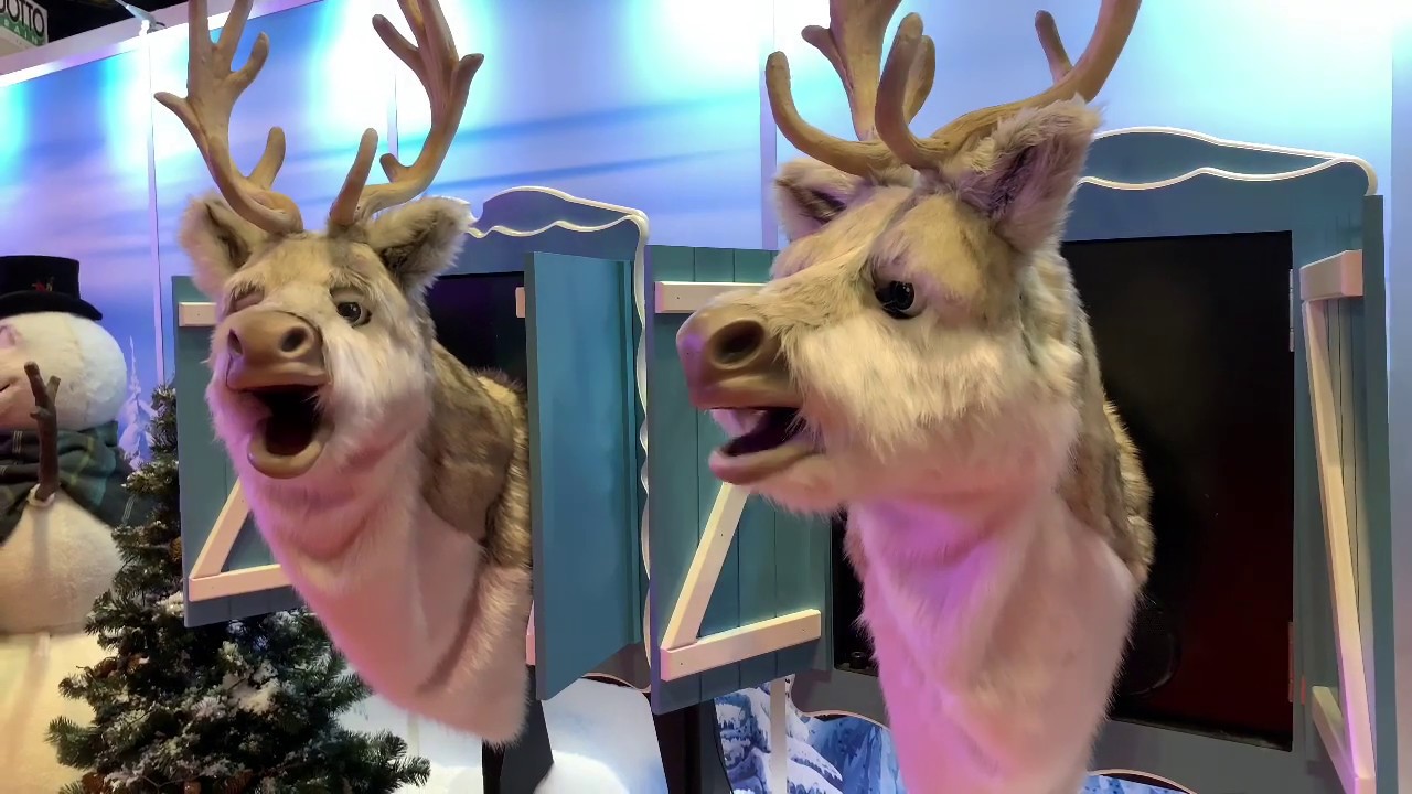 Christmas Singing Reindeer Trio!?!