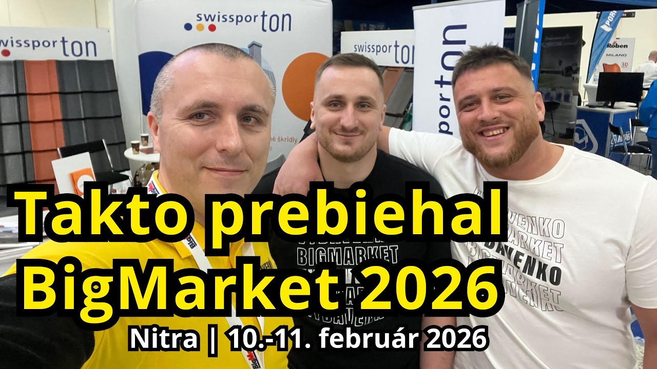 Ako prebiehal BigMarket 2026? Pozrite si krátke video z podujatia