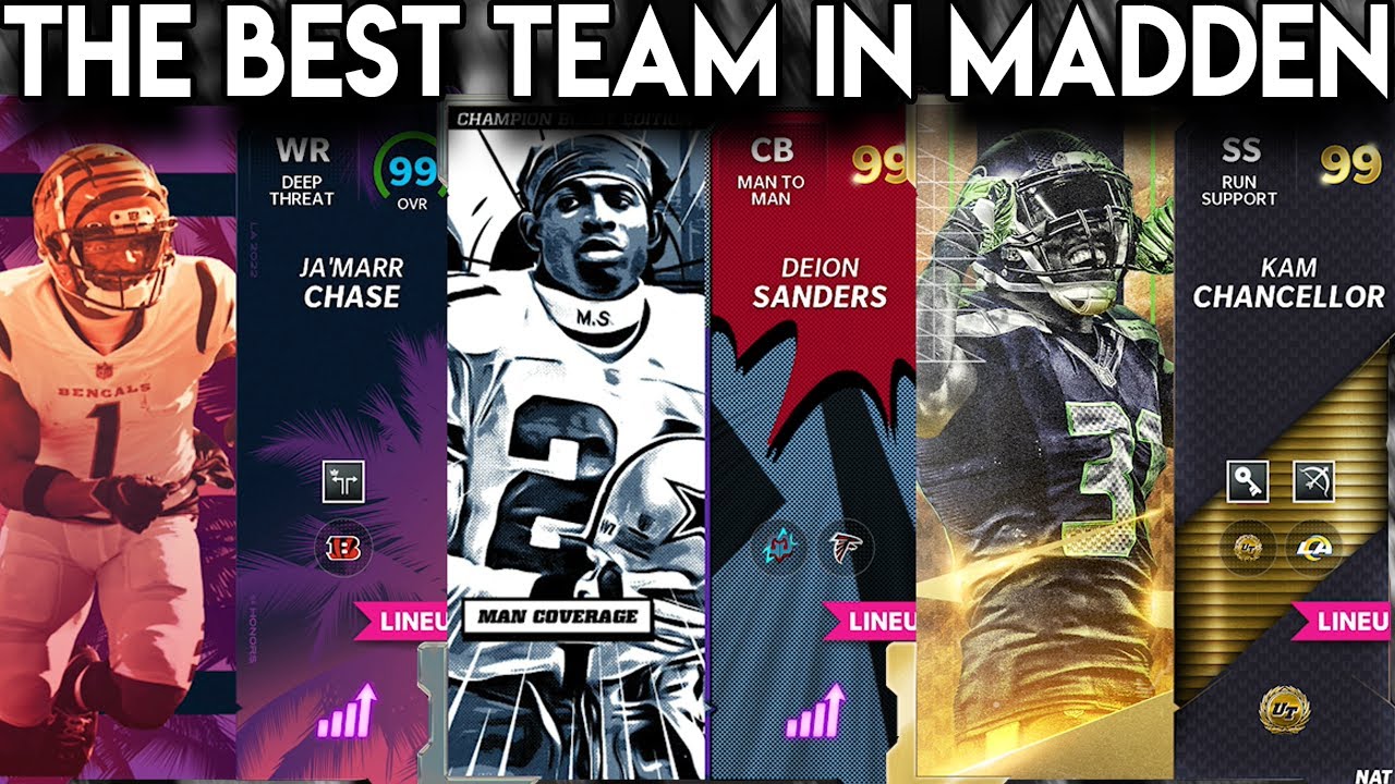 THE BEST PLAYER IVE PLAYED THIS YEAR! [THE BEST TEAM IN MADDEN #32]