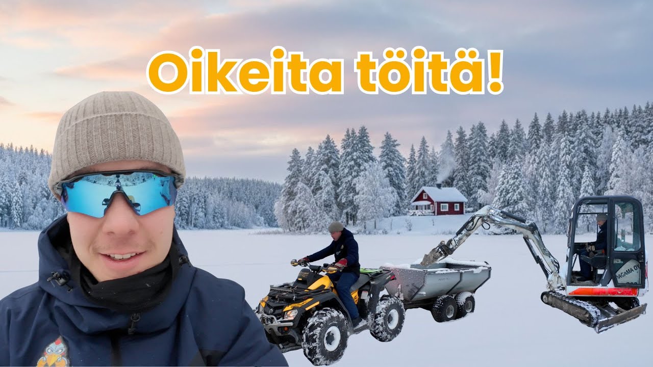 Oikeissa töissä!