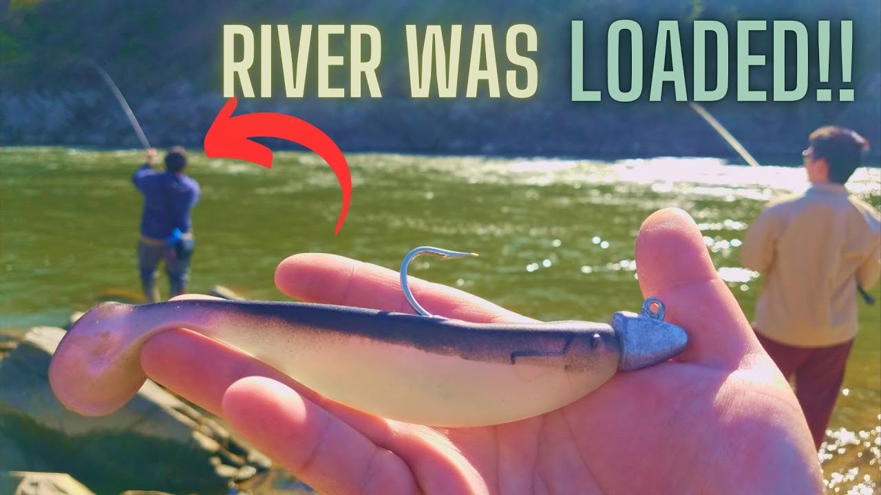 First time fishing the POTOMAC RIVER!! (BIG Jigs ONLY!!)