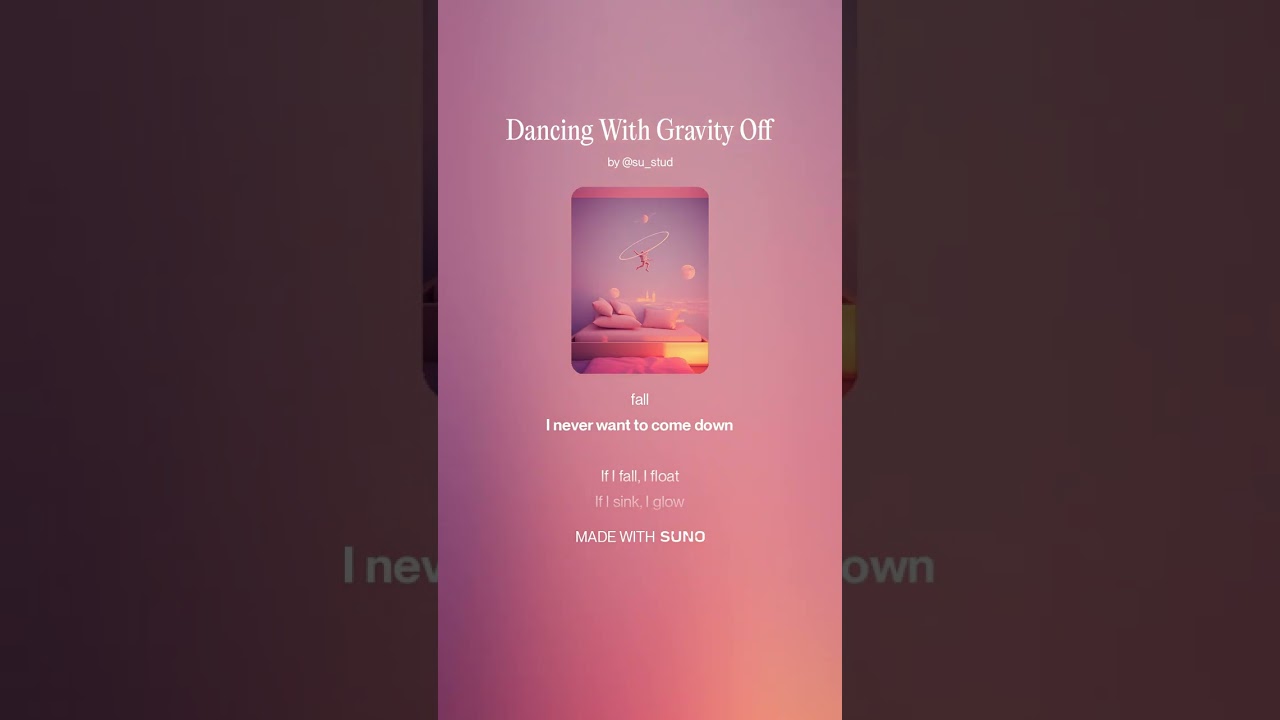Dancing With Gravity Off