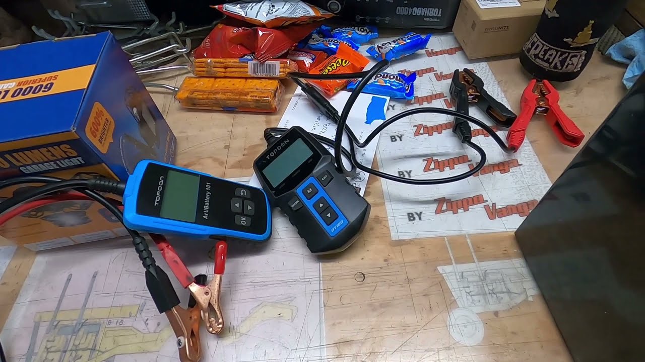 Тестеры аккумуляторов Topdon: сравнение ArtiBattery 101 и нового BT100. Мой голос... BT100!!
