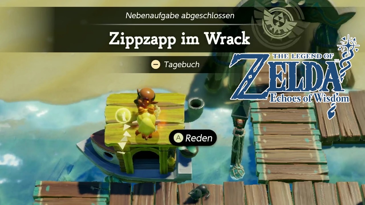 Die Nebenaufgabe Zippzapp im Wrack! | The Legend of Zelda Echoes of Wisdom