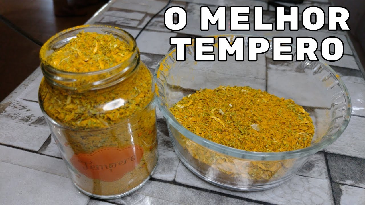 O MELHOR MIX DE TEMPEROS/ muito saudável /serve para variados pratos /sem adição de conservantes.