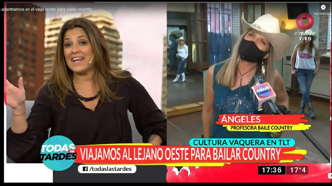 LINE DANCE CLUB EN TODAS LAS TARDES CANAL 9 CON MAJU LOZANO