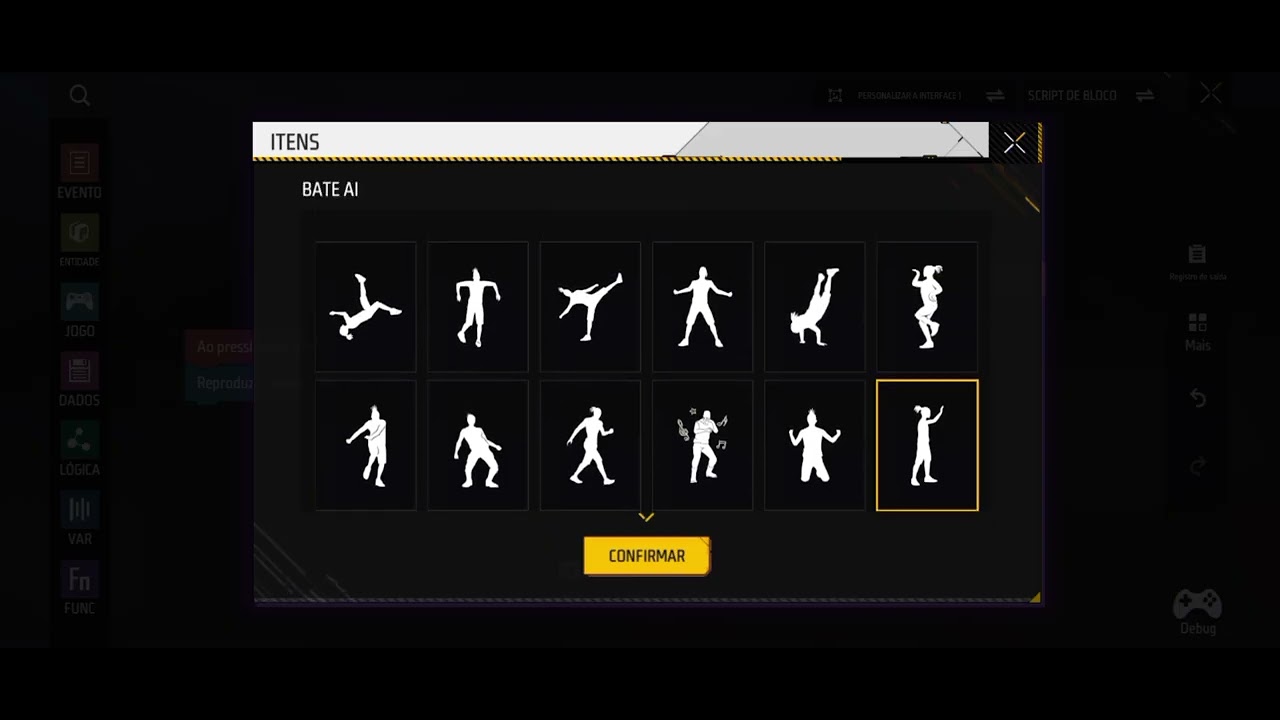 [TUTORIAL] Como colocar skin e emote no seu mapa da oficina de criação