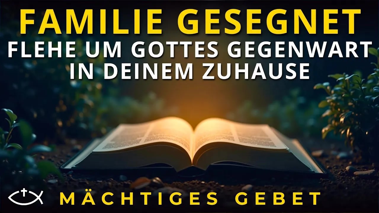 Mächtiges Gebet für Kinderschutz und Familien-Einheit： Ruf Gott in deinem Zuhause an