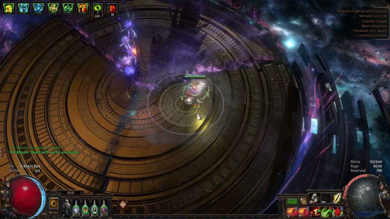 PoE 3.21 Default Attack Maven kill