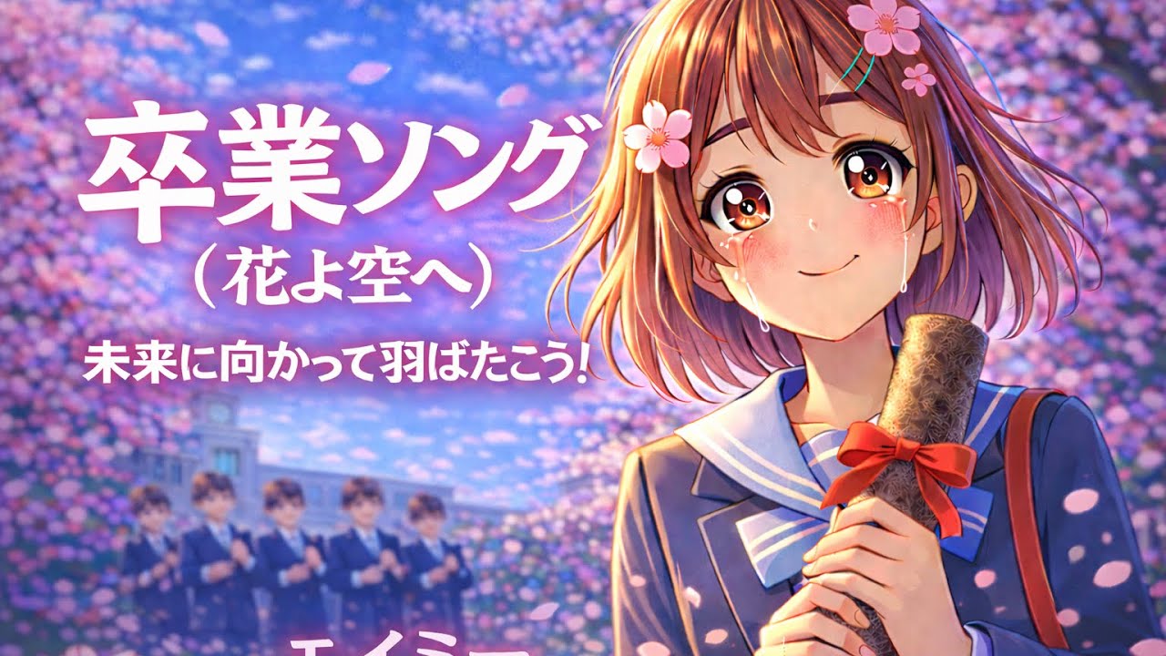 卒業ソング(花よ空へ)  エイミー　( Produced by Rainbow Music Colors )