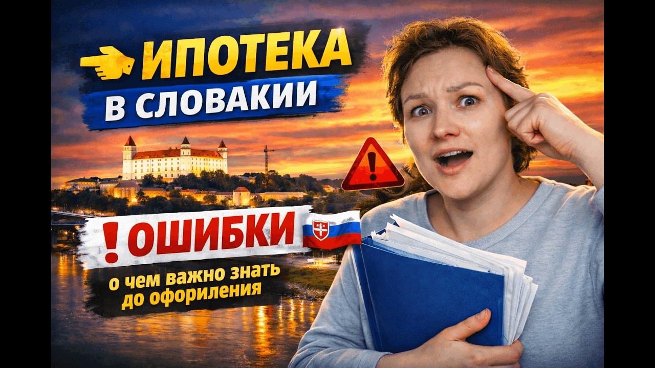 Как украинцу взять ИПОТЕКУ в Словакии 🇸🇰 : личный опыт и подводные камни. Как мы купили дом