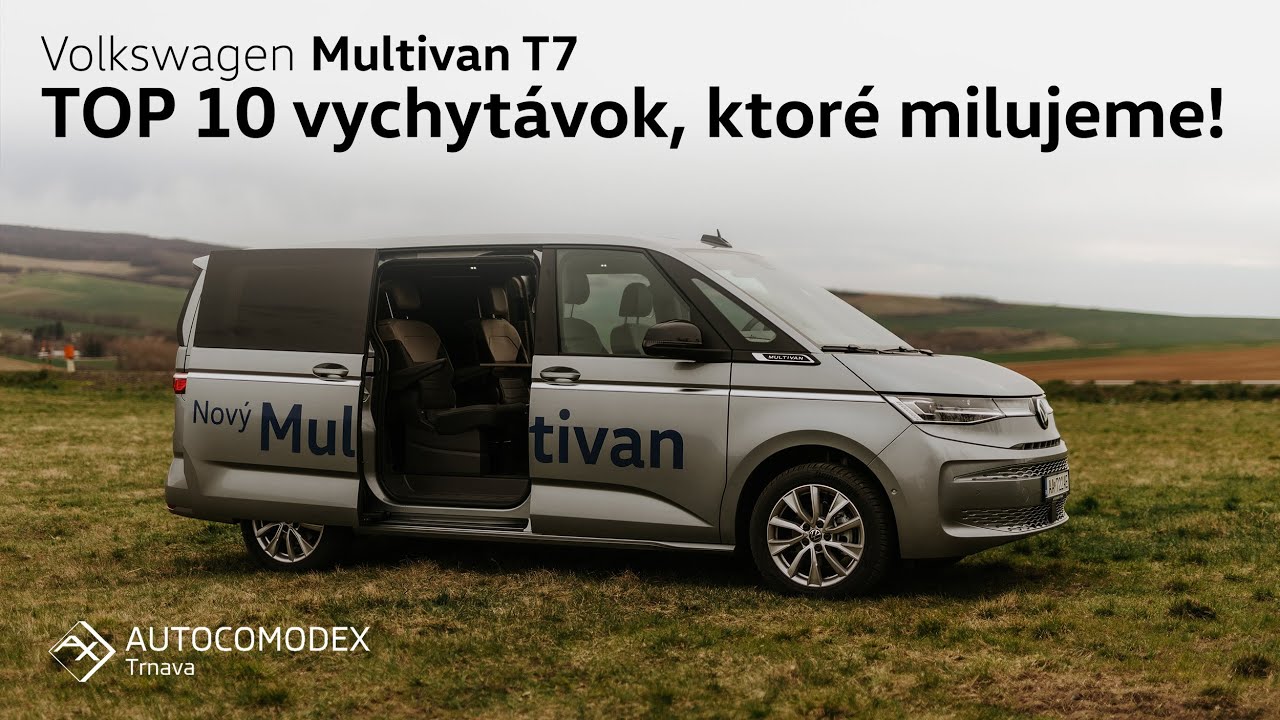 TOP 10 vychytávok nového Multivanu, ktoré milujeme ❤️ | 4K