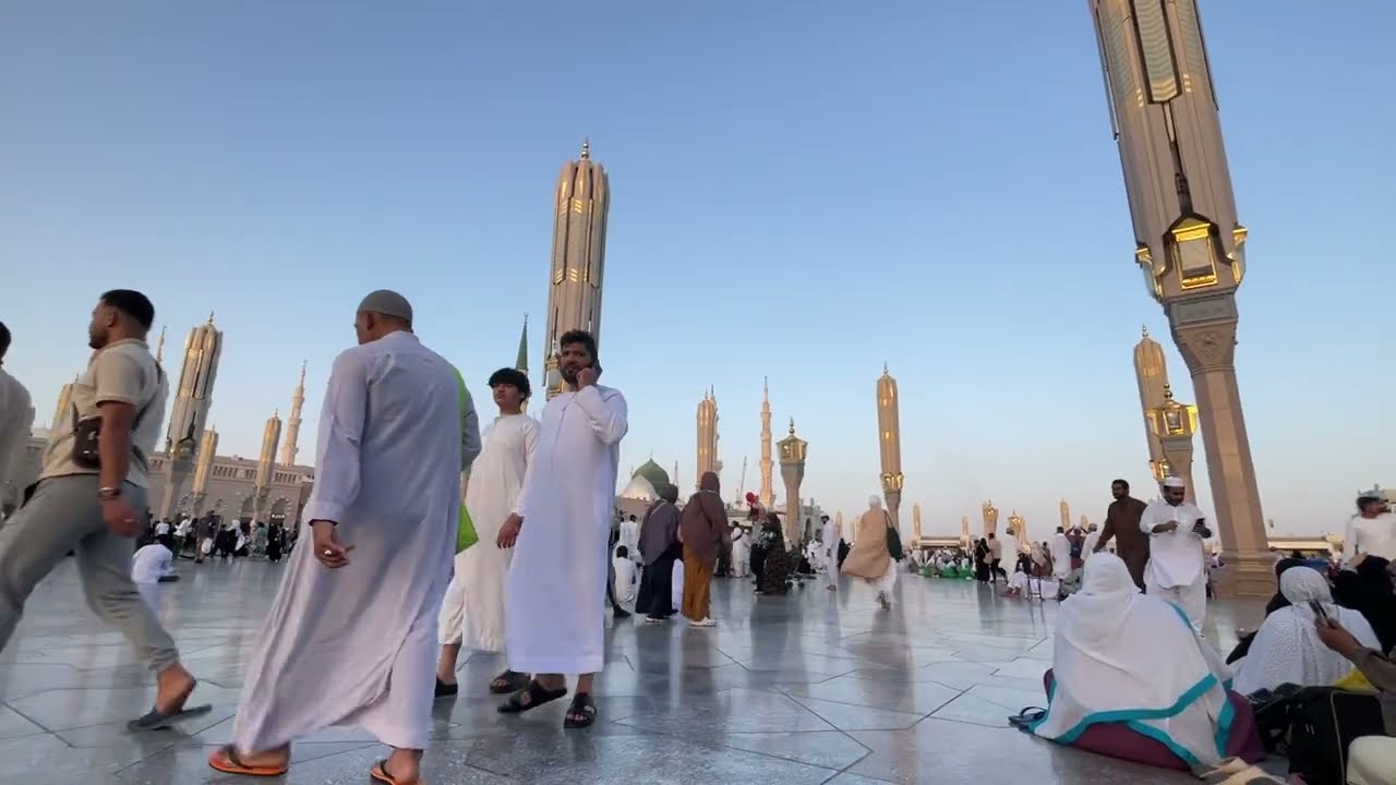 A Peaceful Evening at Masjid Nabawi | Madinah Vlog