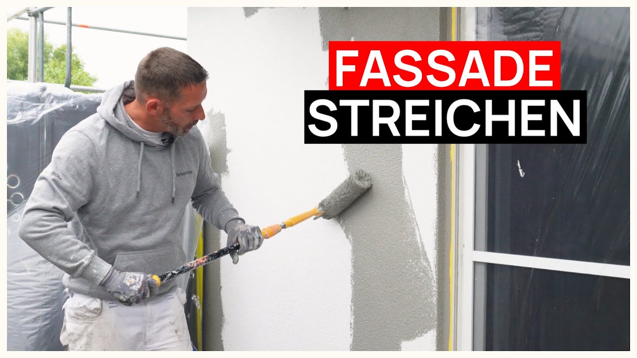Wie STREICHE ich eine FASSADE ? - Lotusan G