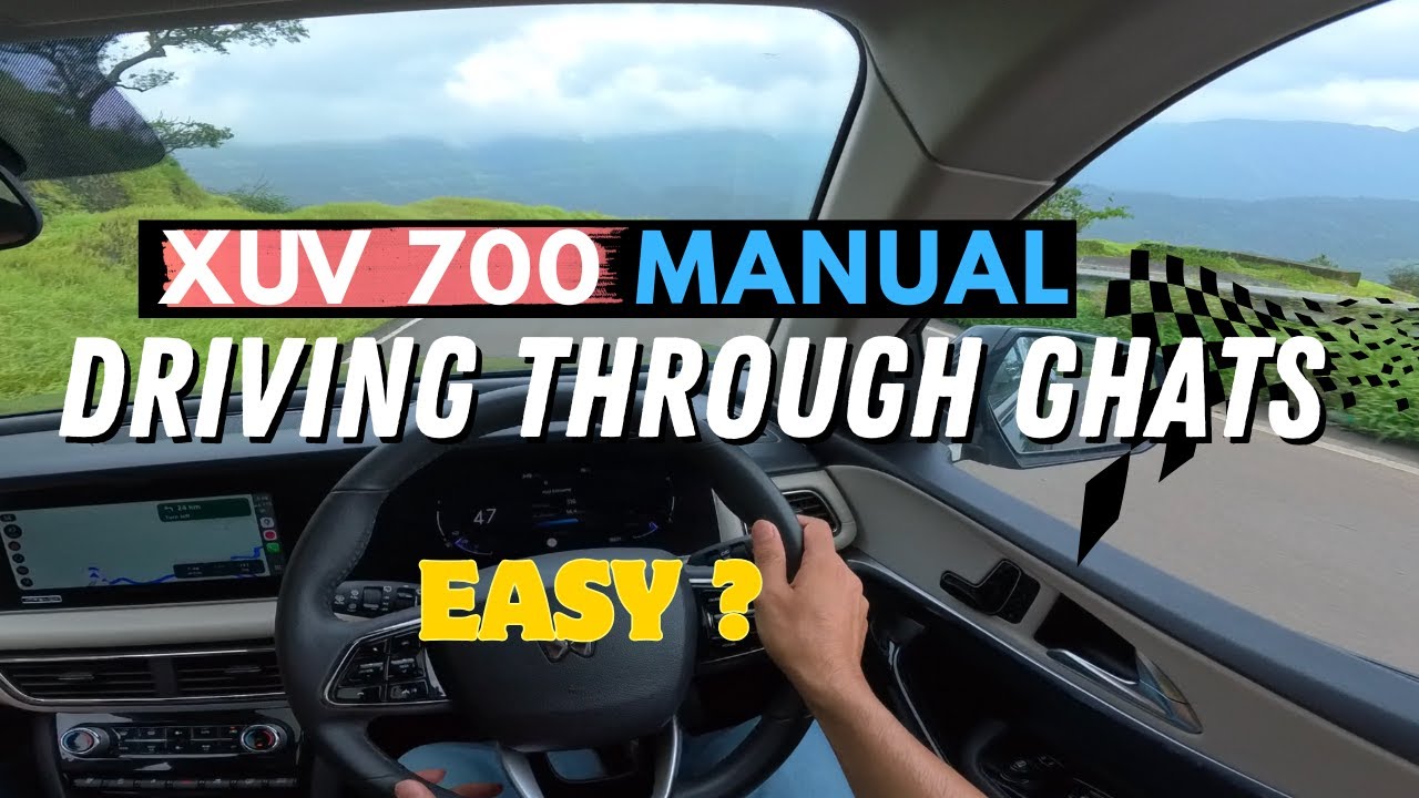 POV Ghat Drive in My XUV 700 Diesel Manual | Raw Power, Raw Sound.