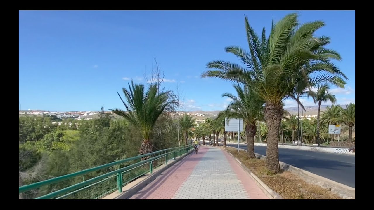 Playa del Inglés to Meloneras: is it walkable? Part 1